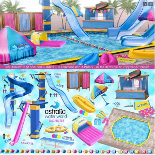 Astralia - Water World (Inflatable) yellow