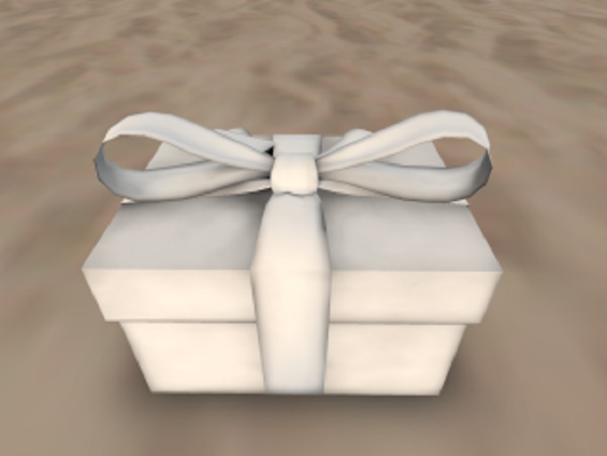 White gift box