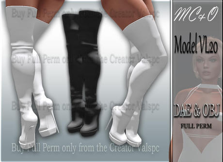 Second Life Marketplace - Christmas SALE-50% Model VL20(DAE-OBJ)