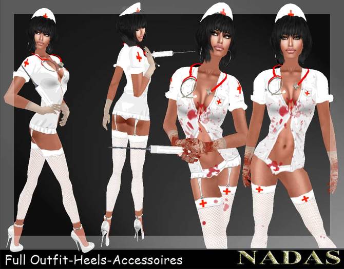 NADAS*CRAZY NURSE*BLOODY/NON BLOODY