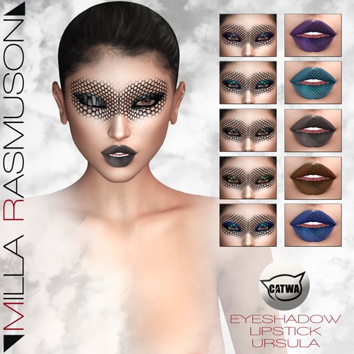 HUD MRM DEMO "Ursula" Eyeshadow Catwa Head