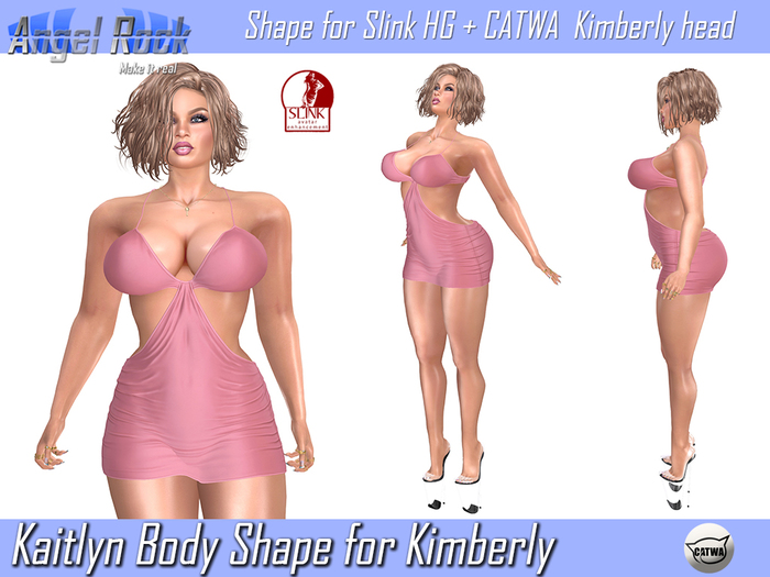 ANGEL ROCK KAITLYN SHAPE SLINK HG KIMBERLY demo