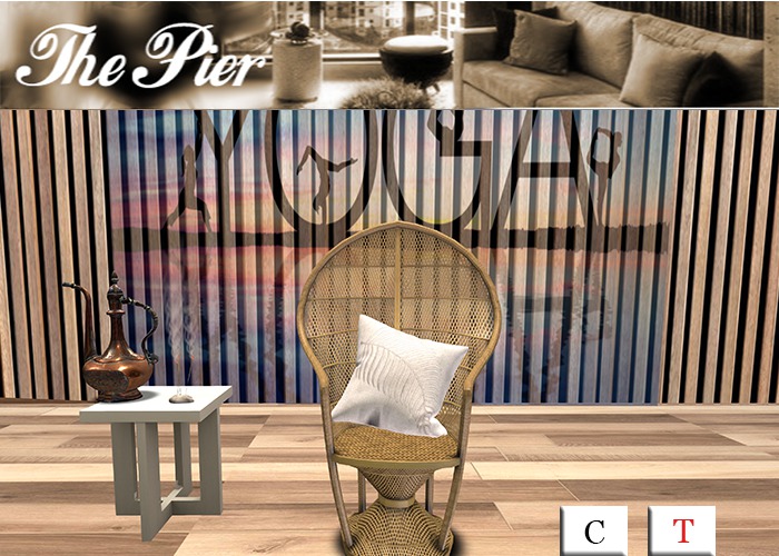 Peacock light cushion chair*