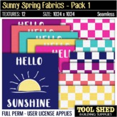 Tool Shed - Sunny Spring Fabrics - Pack 1