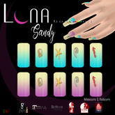 .::LUNA::. Body Art - Sandy  - Nails