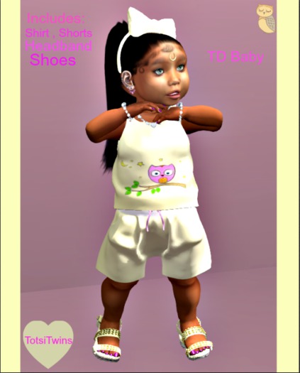 TotsiTwins - yellow owl fit - TD Baby-Boxed