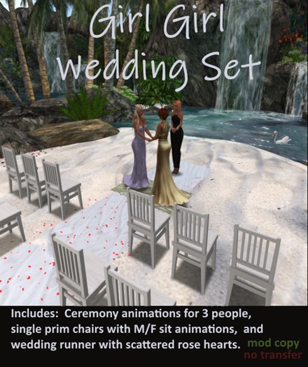 Wedding Set  - Girl Girl 