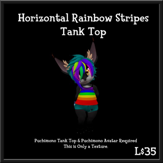 Puchimono Rainbow Tank Top