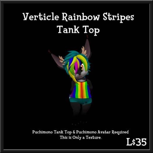 Puchimono Rainbow Tank Top