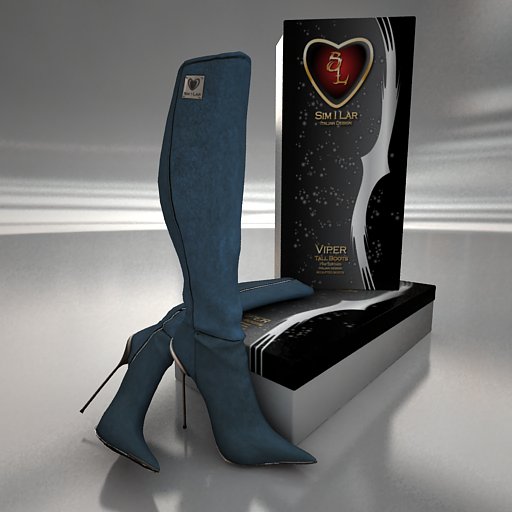 Viper Suede Steel Blue  Boots