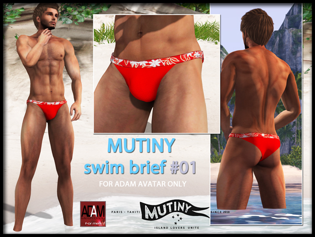 MUTINY SWIM BRIEF #01 ADAM