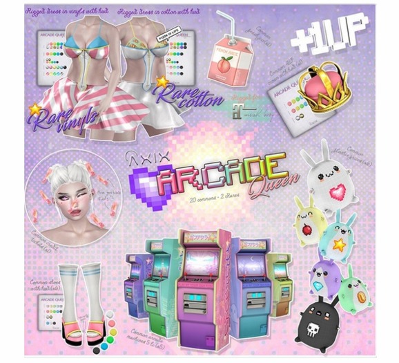 ::Axix:: ArcadeQueen Dress [Cottons] RARE