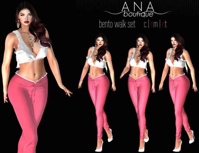 ANA Boutique Subtle Walk Posing Set (bento)