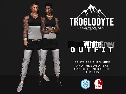 TROGLODYTE - Black White Grey Outfit - WEAR ME!