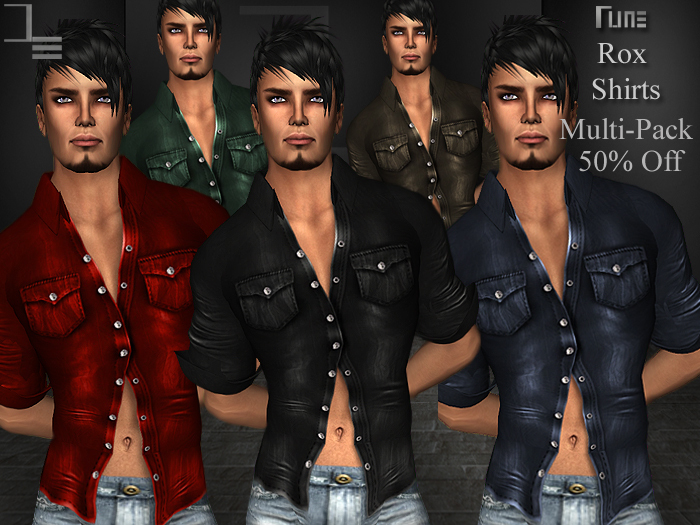 *DE Designs*-Rune-Rox Shirts-Multi Pack