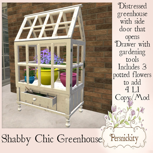 Shabby Chic Greenhouse