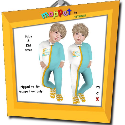 Moppet Love you to the Moon Set