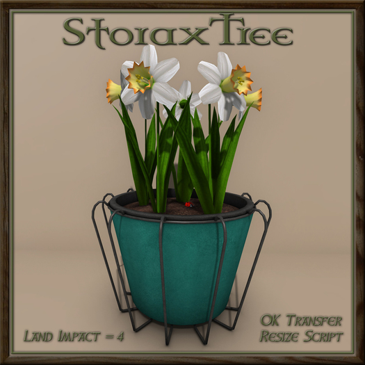 Wired Planter Daffodil A9