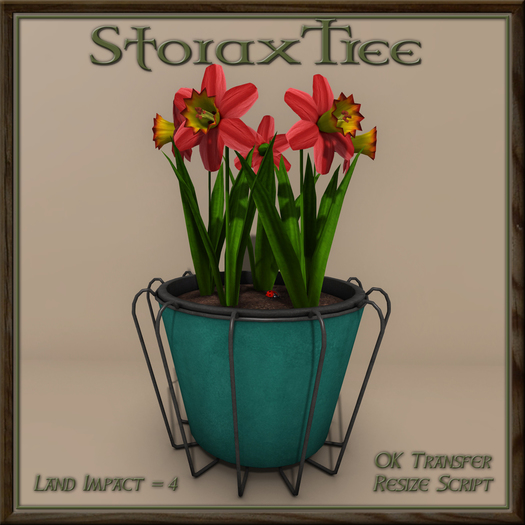 Wired Planter Daffodil B9