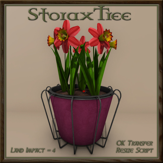 Wired Planter Daffodil B13