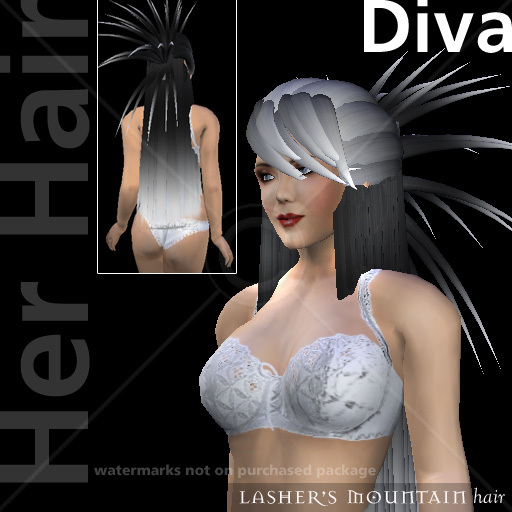 Diva Xtravaganza - Female Hair - Resell