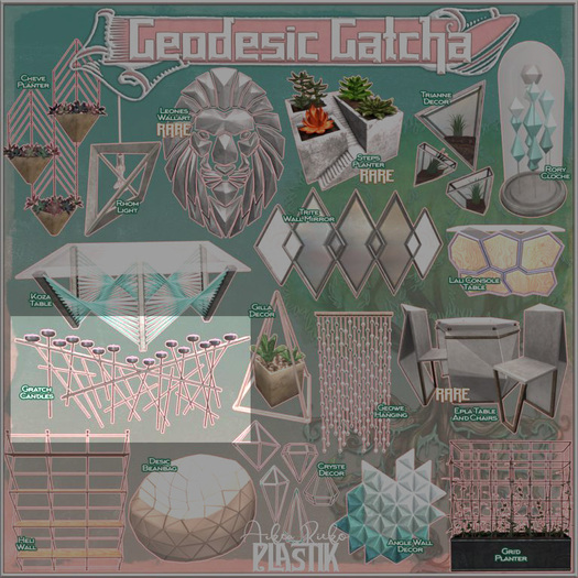 :[P]:- Geodesic Gatcha - Gratch Candles