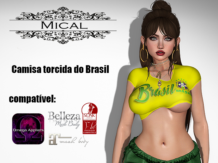 ::Mical:: Camisa Torcida do Brasil