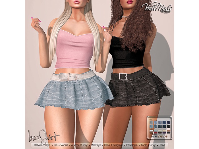 [WellMade] Issa Skirt