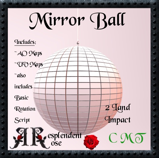 RR FULLPERM Mirror Ball