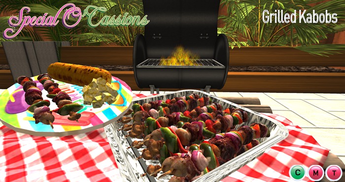 ~SO~ Grilled Beef & Chicken Kabobs BOX