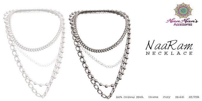 NaaNaa's NaaRam Necklace  [SILVER]