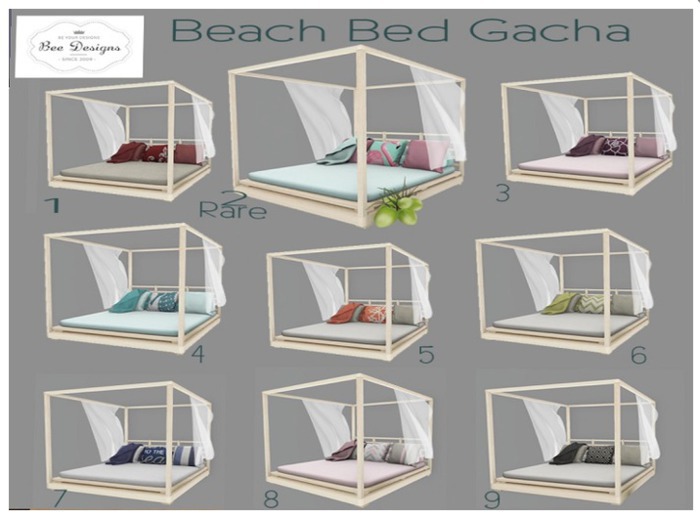 Bee Designs Beach bed Gacha 6