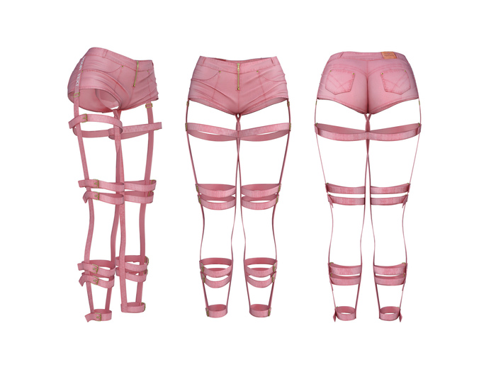 adorsy - Rihanna Shorts Pink - Maitreya