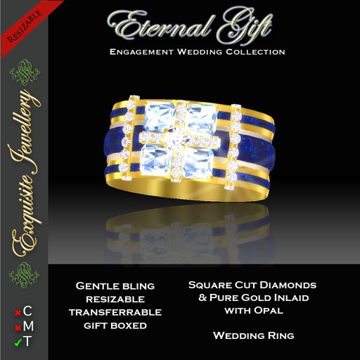 Exquisite Eternal Gift Wedding Ring