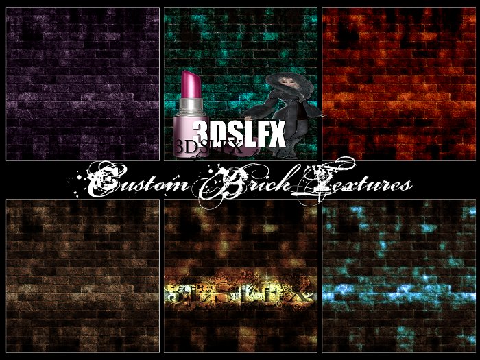 3DSLFX BRICK PHOTO STUDIO BACKDROPS