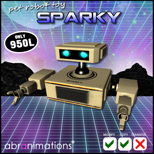 * Sparky Pet Robot *