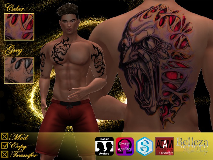 ~✯SD✯~ M009 Tattoo