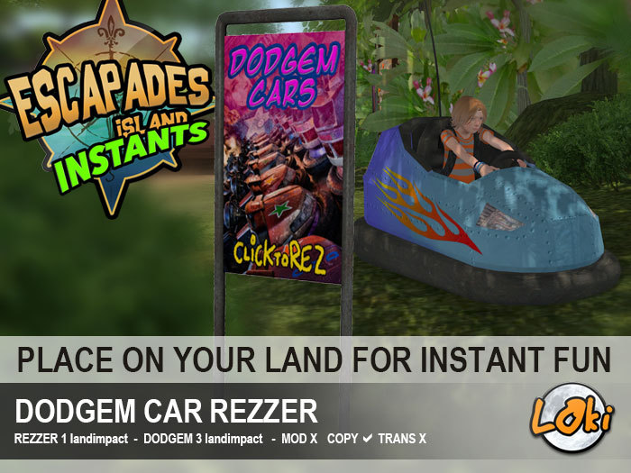 Escapades Instants - Dodgem Cars