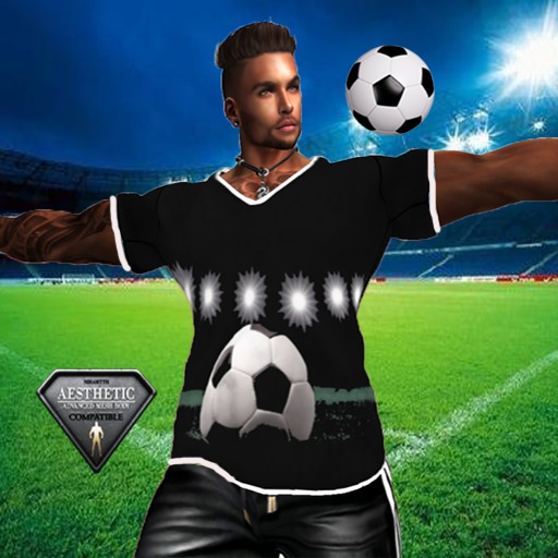 Men's T-Shirt ( black- 2) Football 2018 for AESTHETIC