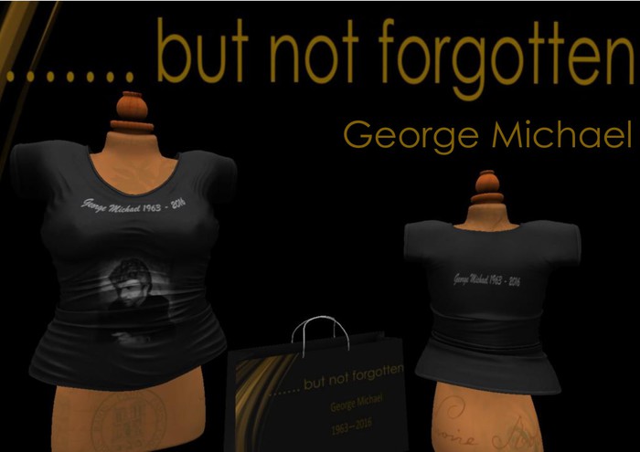 But Not Forgotten/ Womens T Shirts/GEORGE MICHAEL