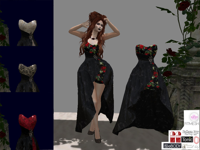 Elegance Dress 4 Textures