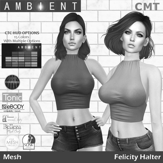 [AMBI] DEMO Mesh Felicity Halter (BOXED)