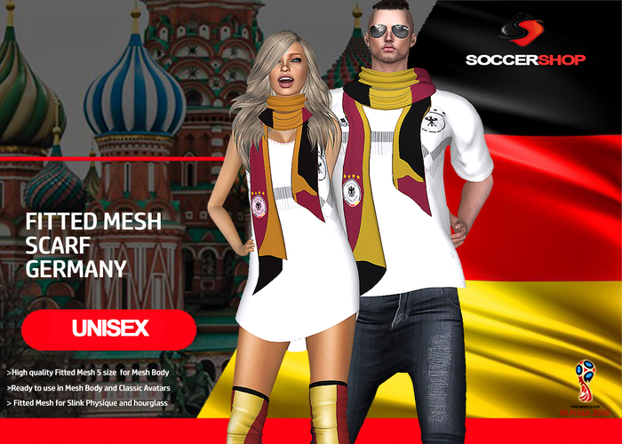 Soccer Shop - Germany Scarf