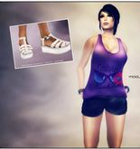 {Scene} Rainbow Jellies - Slink Flat - Light Blue