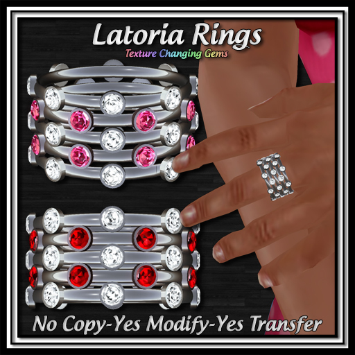 *ICED* Latoria Rings