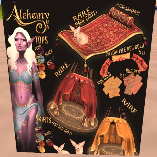 Alchemy - Tent - Gold RARE Lootbox