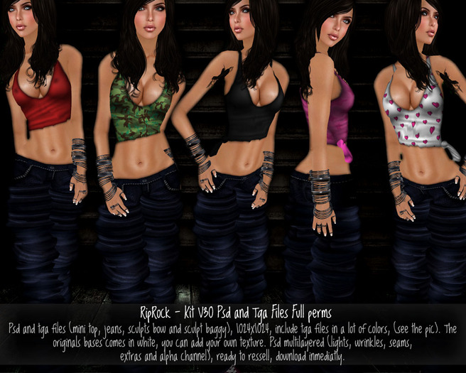RipRock - Kit V30, Psd and Tga Files Full perms