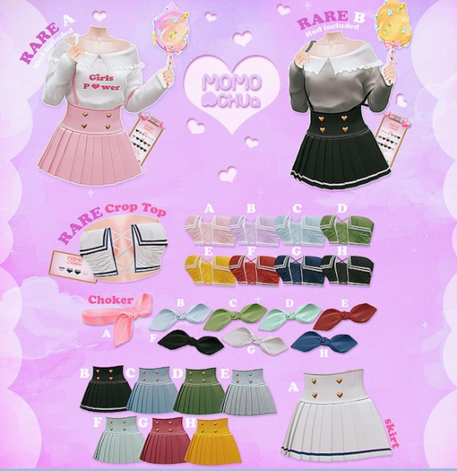 :: MOMOCHUU :: Sweet dream Ribbon Choker - H