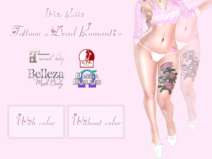 White Rabbit - Tattoo "Dead Romantic"