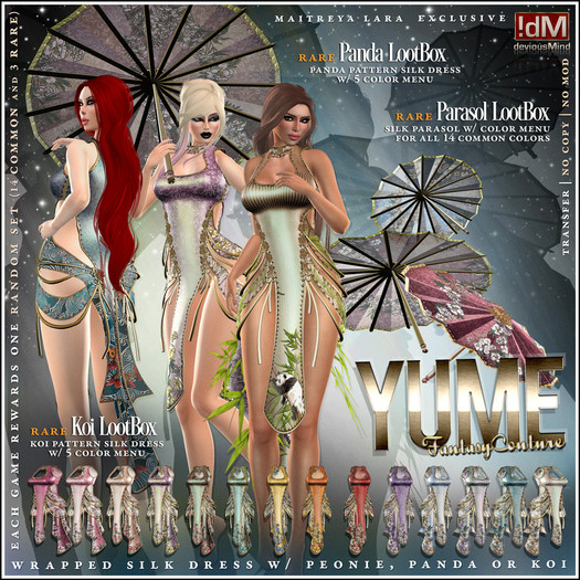 !dM Yume **PANDA RARE** LARA LootBox